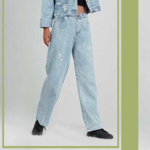 شلوار جین راسته