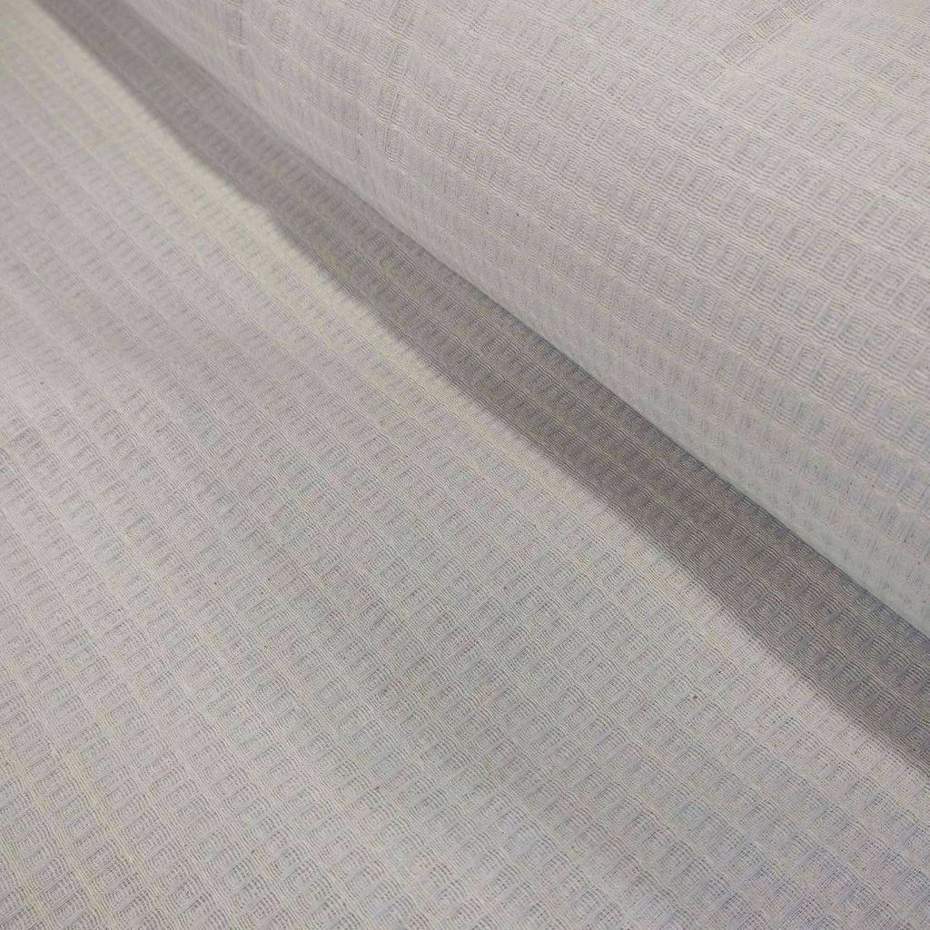 قیمت پارچه زنبوری سفید رنگ تمام پنبه عرض 1.5