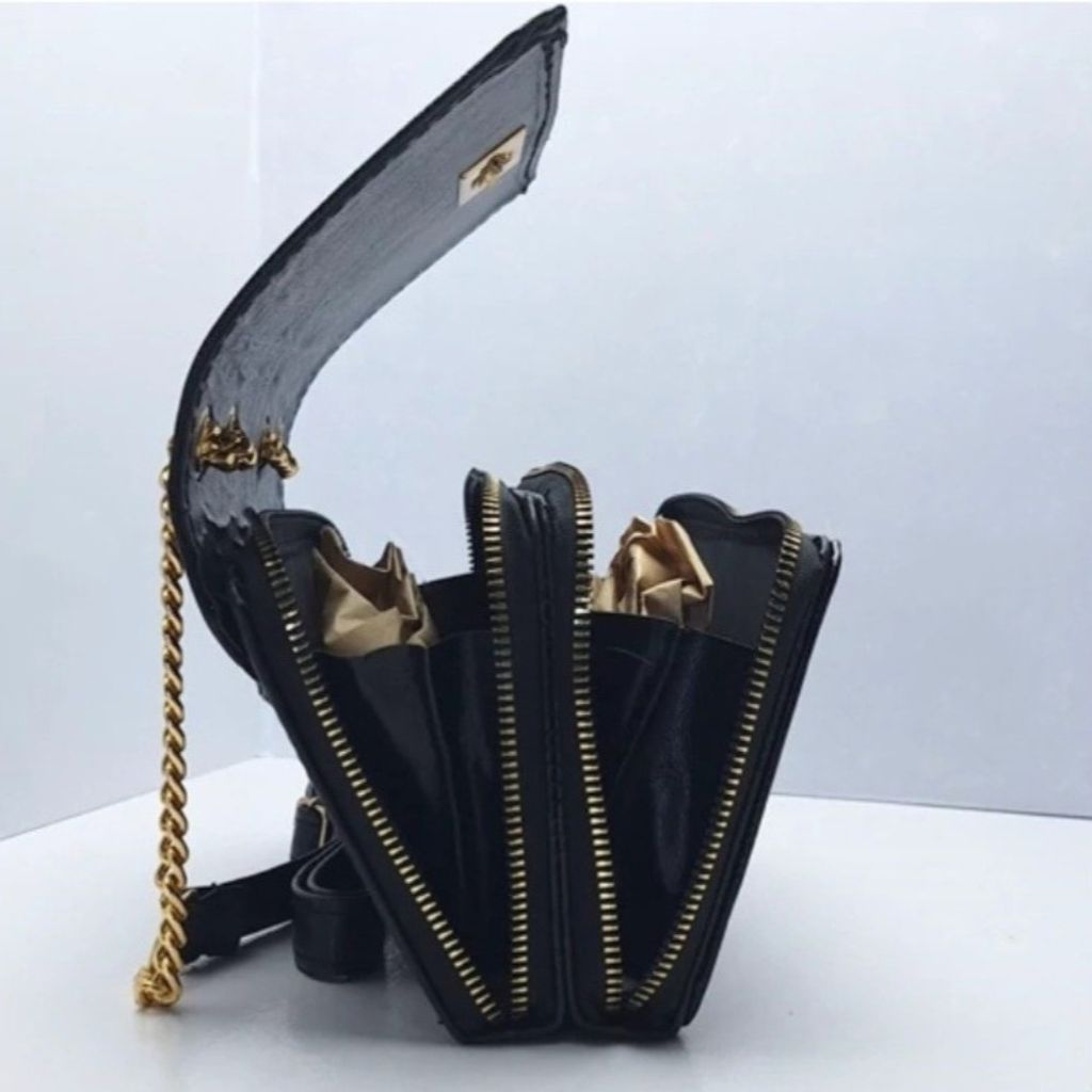 خرید انلاین کیف مجلسی زنانه رودوشی طرح پوست ماری