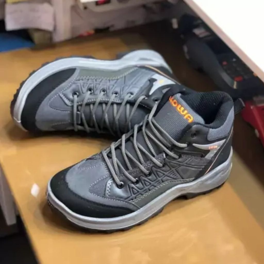 خرید آنلاین کفش نیم بوت مردانه مدل کوهستان رنگ طوسی