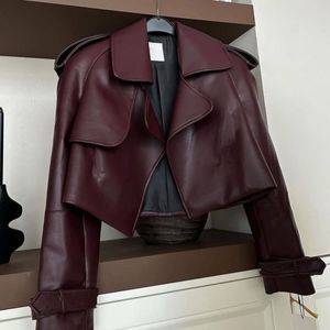 مشخصات کت چرم باکسی