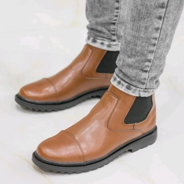 نیم بوت مردانه کشی مدل ایتالیا