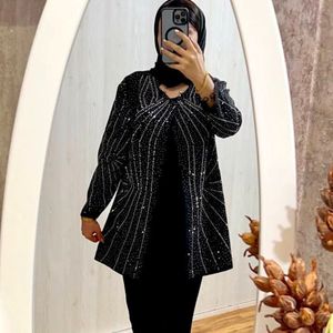 مشخصات مانتو کتی مجلسی الماس