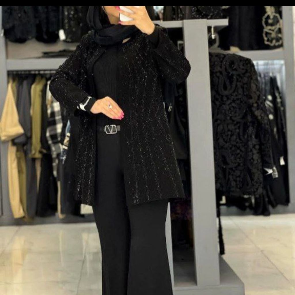 مشخصات مانتو کتی مجلسی الماس