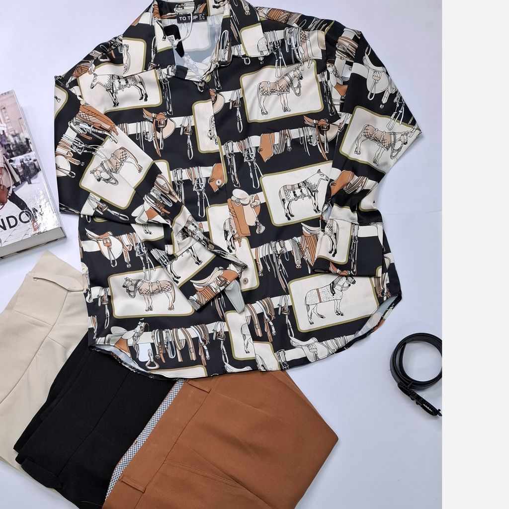 مشخصات شومیز ساتن ابریشم طرح هرمس