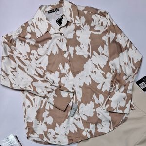 قیمت ارزان شومیز ابرو بادی ساتن ابریشم 