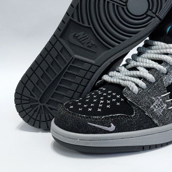 کتونی ساقدار جردن وودو طرح جین Jordan Voodoo