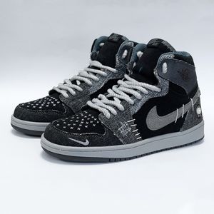 کتونی ساقدار جردن وودو طرح جین Jordan Voodoo