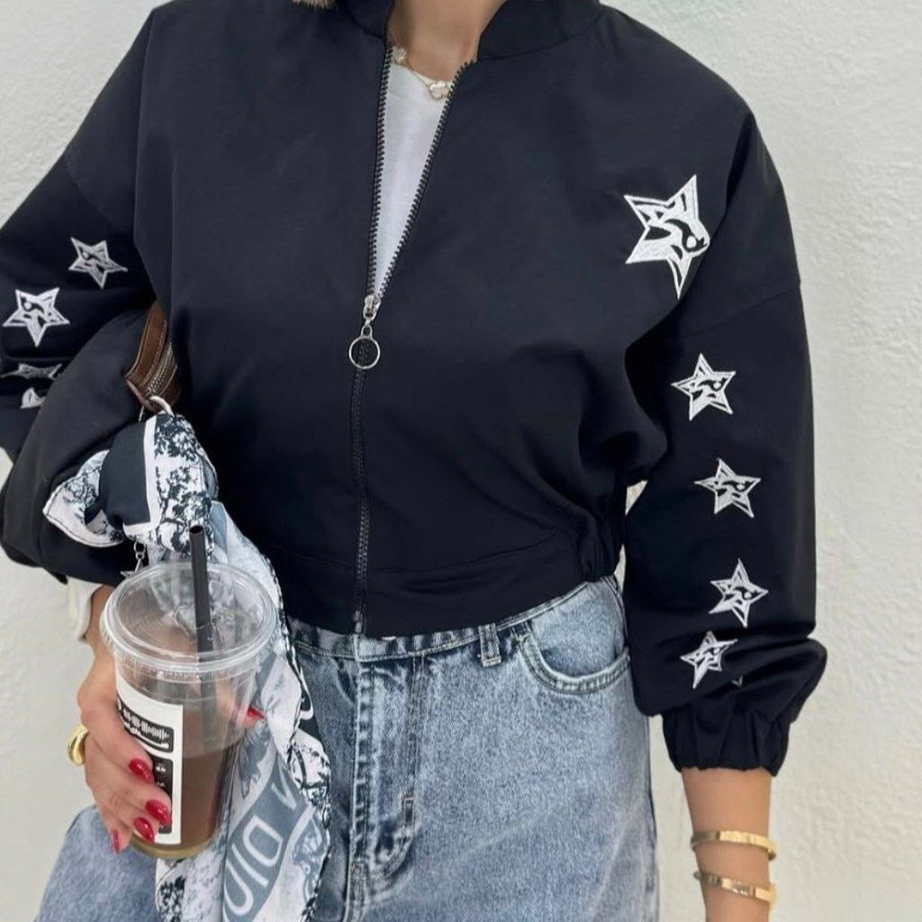 خرید اینترنتی کت ستاره کتان جدید پاییزه