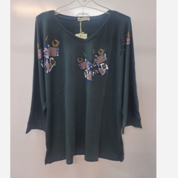 بلوز استین کیمونو پروانه ای