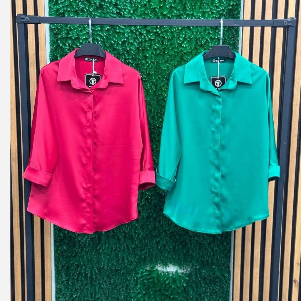 خرید آنلاین شومیز ساتن یلدایی