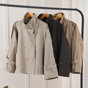 خرید آنلاین ترنچ کت آستردار آیلین