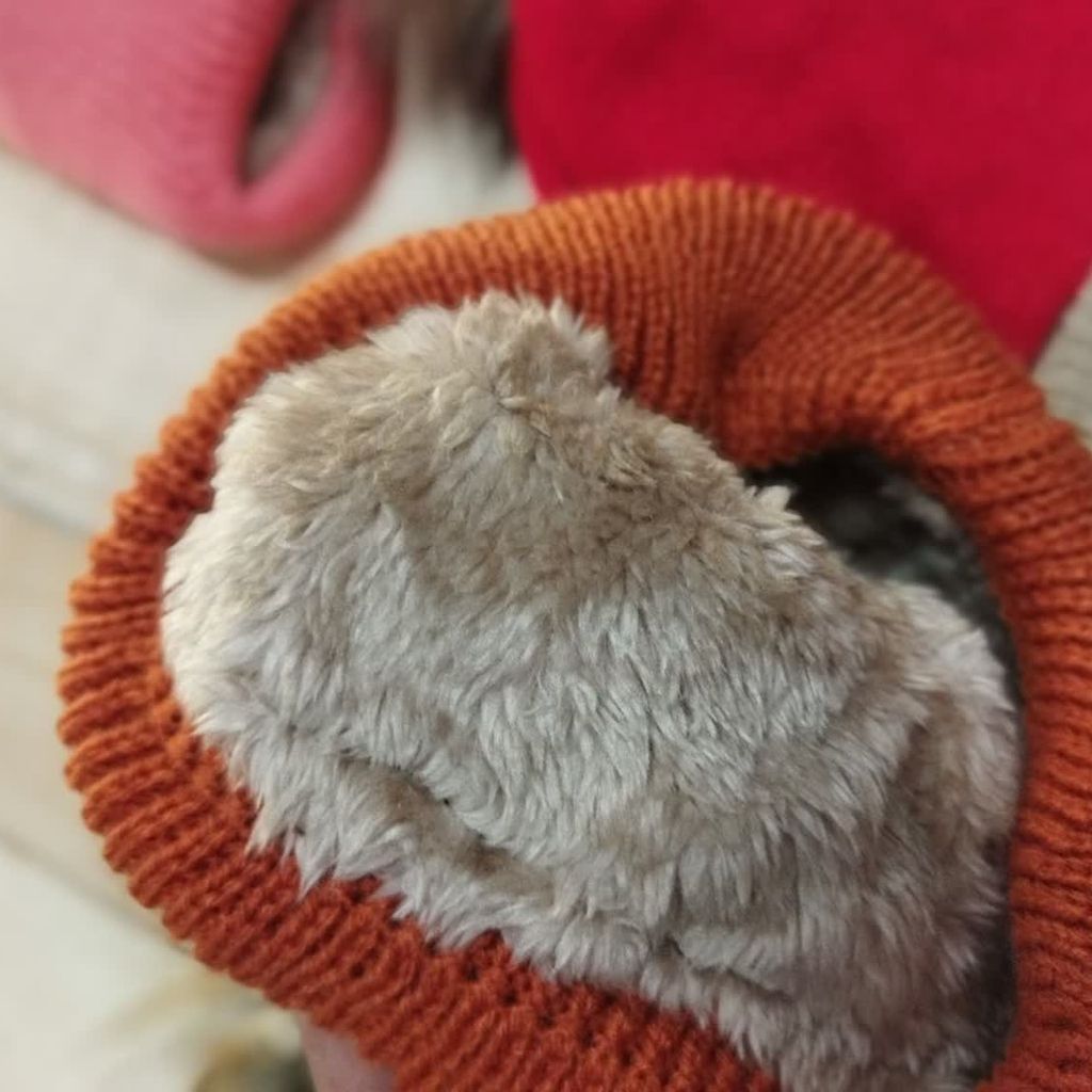 خرید آنلاین کلاه گوشدار تو خز بچگانه kl7y6