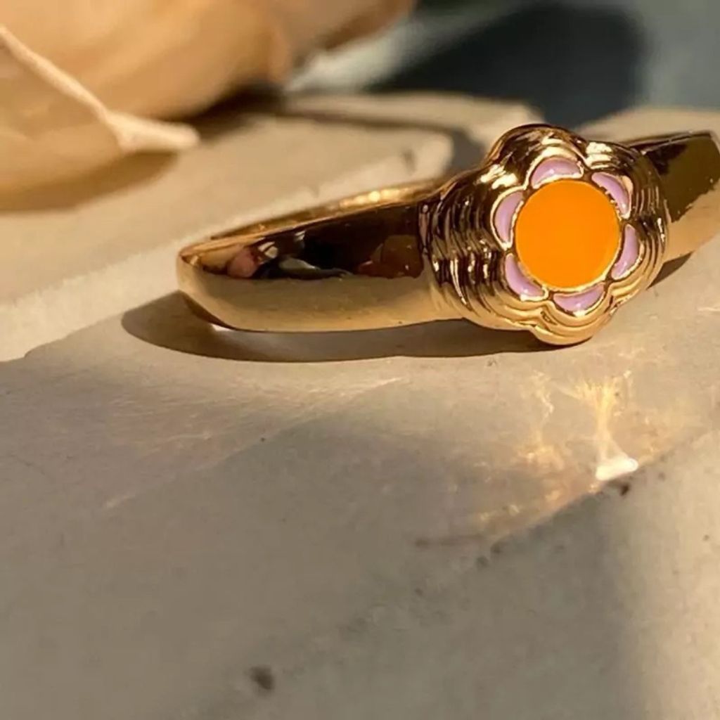 فروش اینترنتی انگشتر زنانه مدل گل - accessory_vay - Angoshtar 006