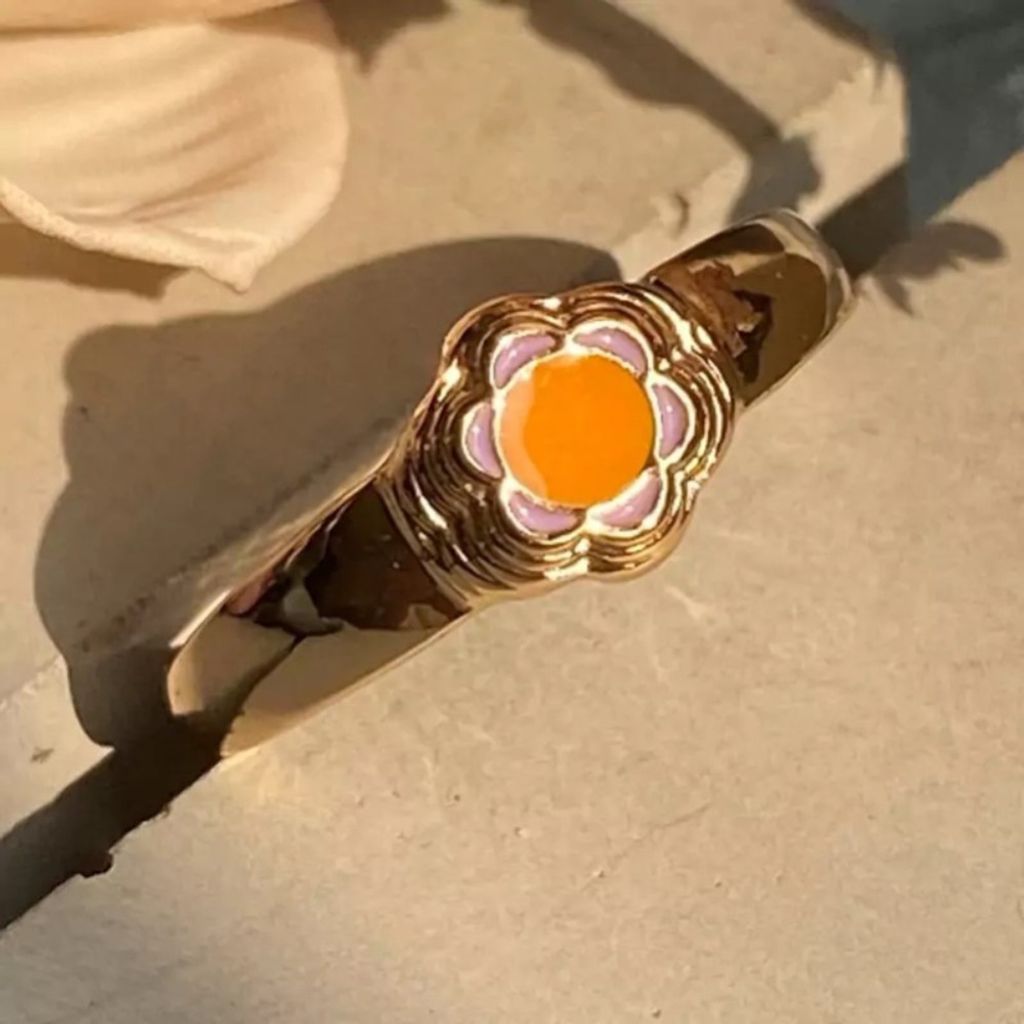 مشخصات انگشتر زنانه مدل گل - accessory_vay - Angoshtar 006