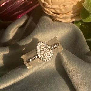 خرید انلاین انگشتر زنانه مدل اشک - accessory_vay - Angoshtar 012