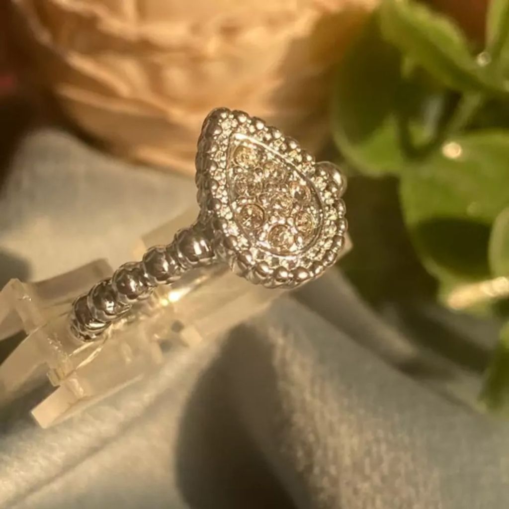 قیمت انگشتر زنانه مدل اشک - accessory_vay - Angoshtar 012