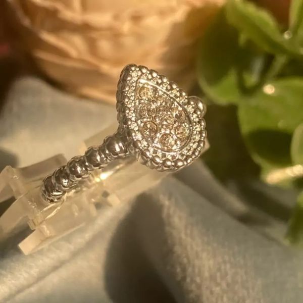 انگشتر زنانه مدل اشک - accessory_vay - Angoshtar 012