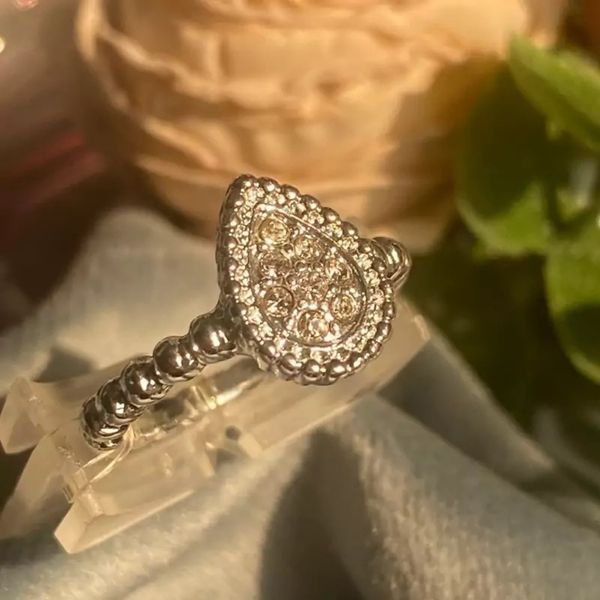 انگشتر زنانه مدل اشک - accessory_vay - Angoshtar 012