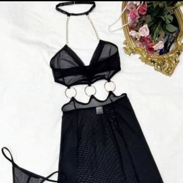 لباس خواب بلند حلقه دار