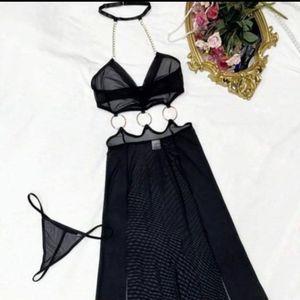 لباس خواب بلند حلقه دار