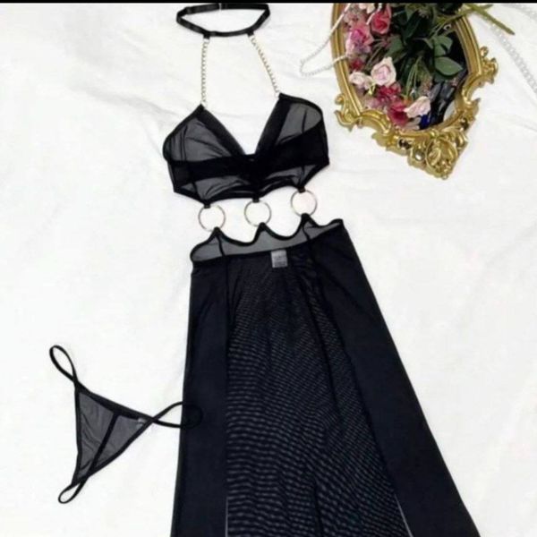 لباس خواب بلند حلقه دار