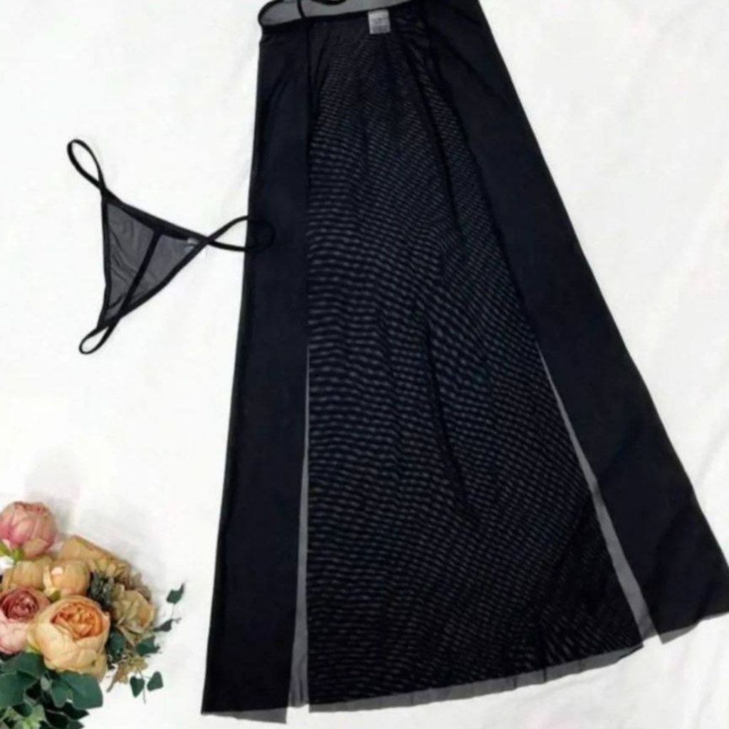 خرید آنلاین لباس خواب بلند حلقه دار