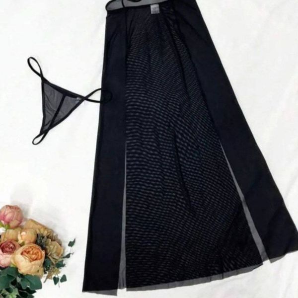 لباس خواب بلند حلقه دار