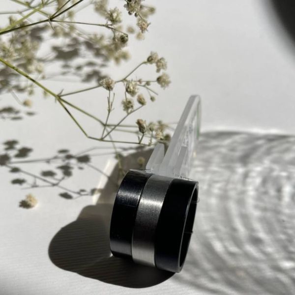 انگشتر زنانه مدل 3 حلقه - accessory_vay - Angoshtar 017