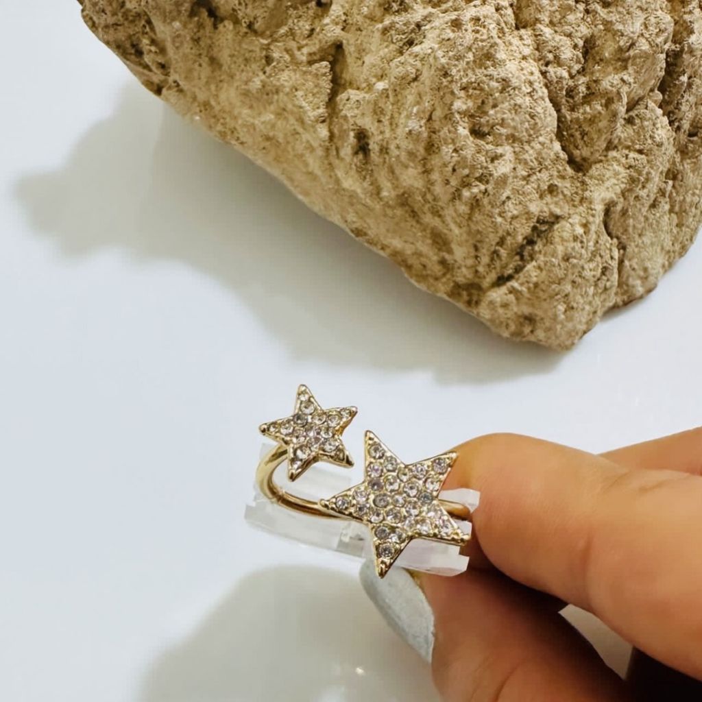 مشخصات انگشتر زنانه مدل ستاره - accessory_vay - Angoshtar 018