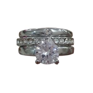 انگشتر زنانه پک ستایی تک نگین - accessory_vay - Angoshtar 019