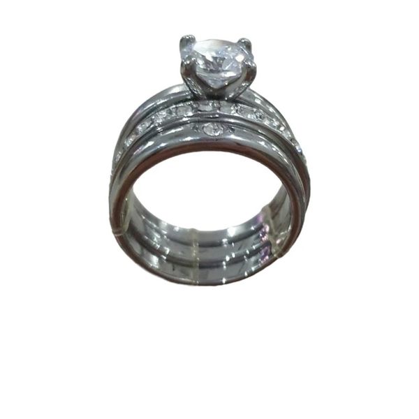 انگشتر زنانه پک ستایی تک نگین - accessory_vay - Angoshtar 019