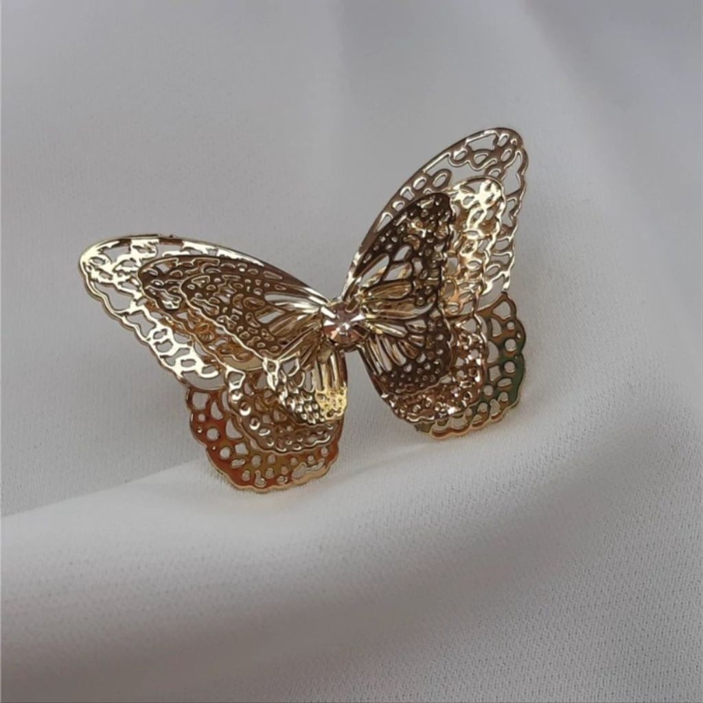 مشخصات انگشتر زنانه مدل پروانه - accessory_vay - Angoshtar 026