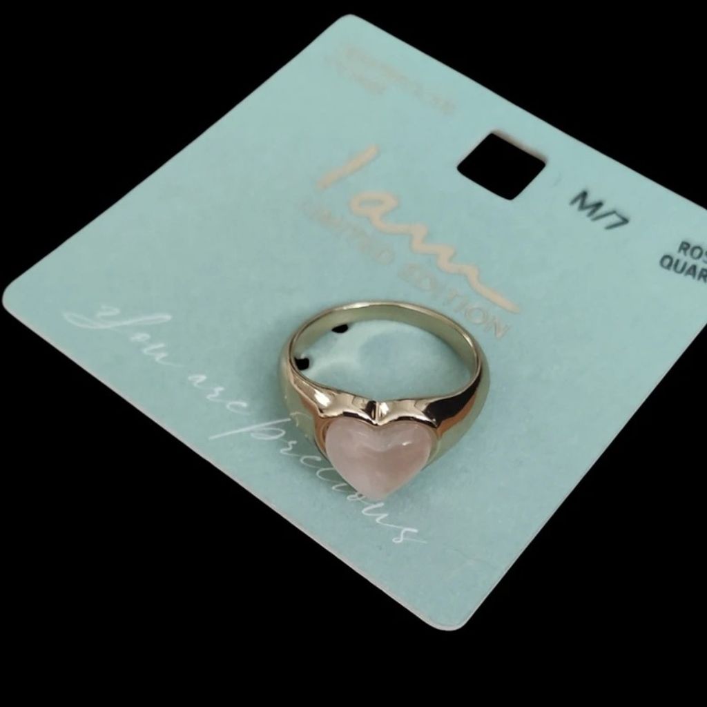 قیمت ارزان انگشتر زنانه مدل قلب - accessory_vay - Angoshtar 028