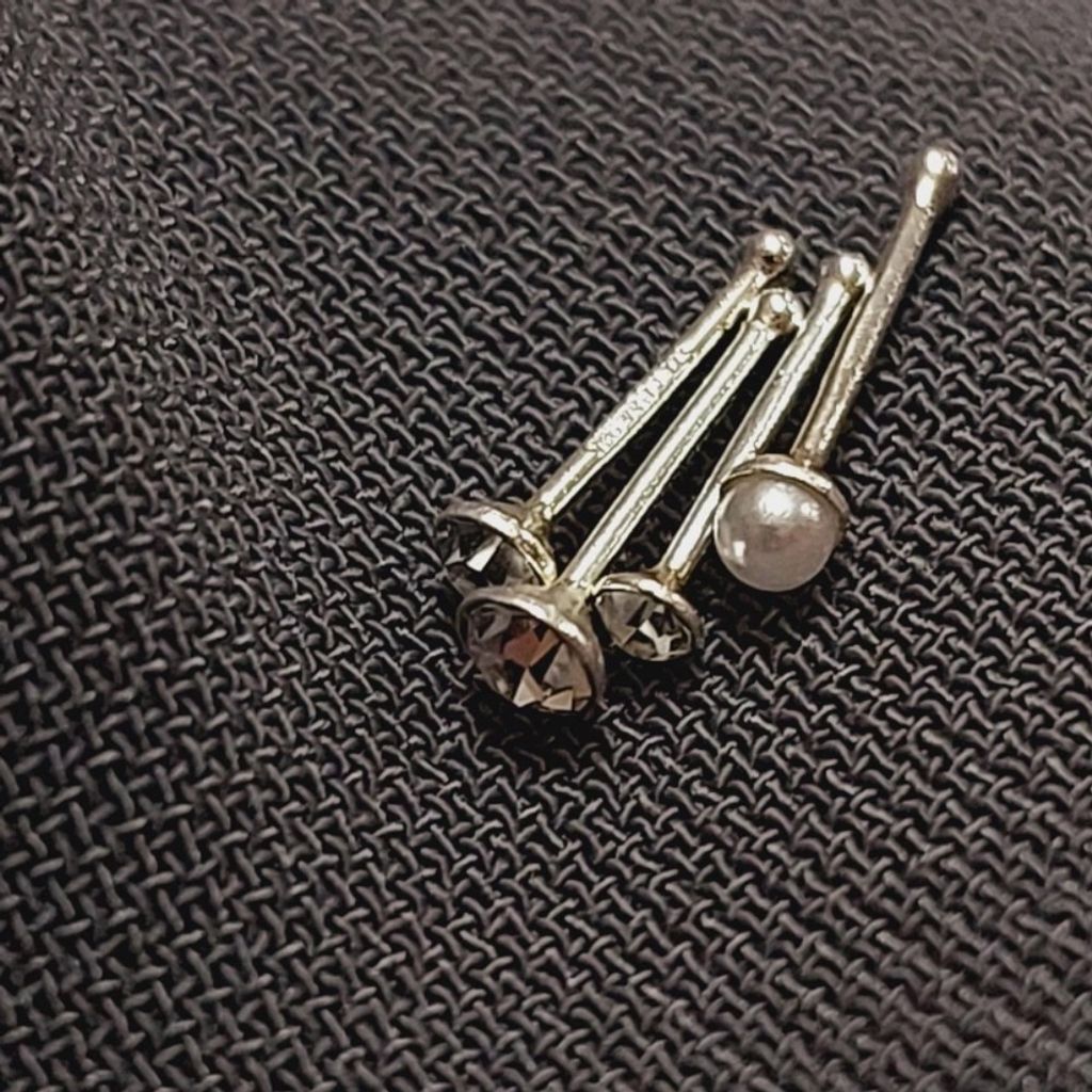 فروش اینترنتی پیرسینگ بینی نقره زنانه مدل پک 4 تایی - accessory_vay - earkaf 007