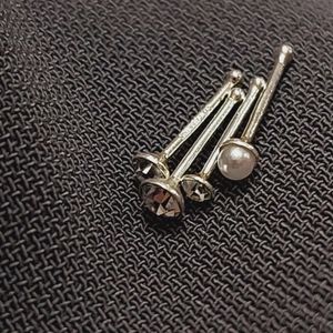 فروش اینترنتی پیرسینگ بینی نقره زنانه مدل پک 4 تایی - accessory_vay - earkaf 007