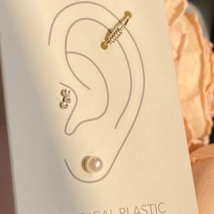 قیمت ارزان ایرکاف زنانه مدل پک سه تایی - accessory_vay - earkaf 009