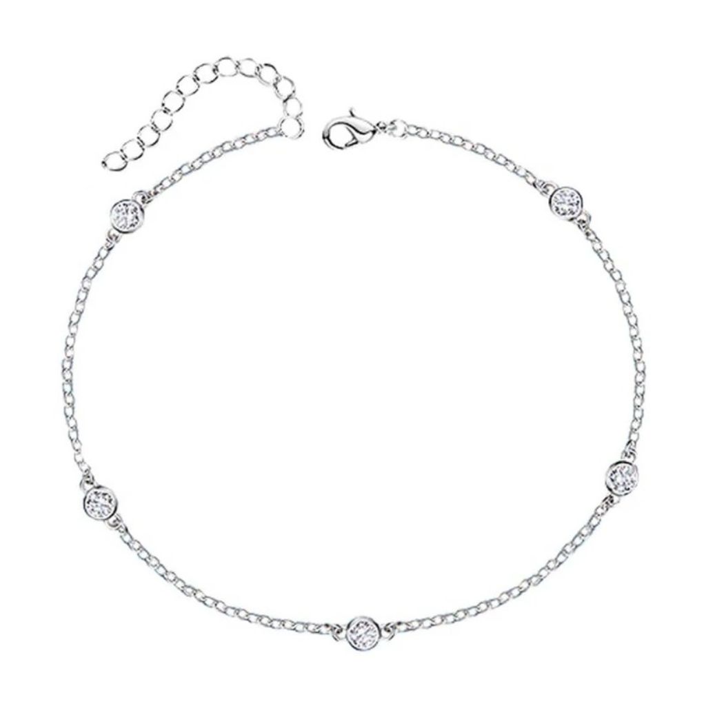 خرید انلاین پابند زنانه مدل نگینی - accessory_vay - paband 008