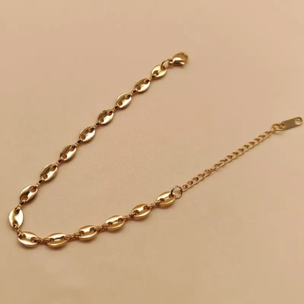 خرید آنلاین پابند زنانه مدل گندمی - accessory_vay - paband 009