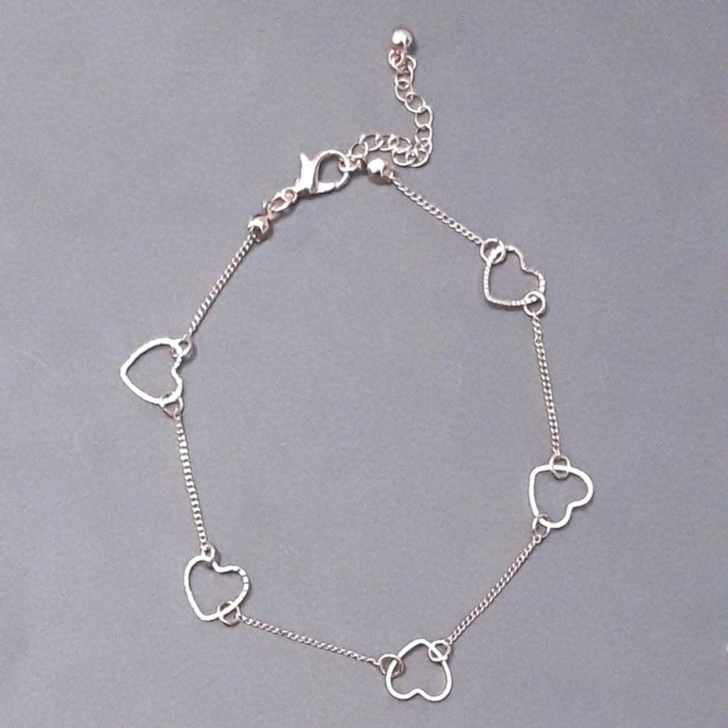 خرید آنلاین پابند زنانه مدل قلب - accessory_vay - paband 016