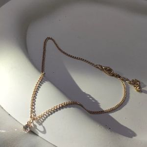 قیمت پابند زنانه مدل آویز نگین دار - accessory_vay - paband 017