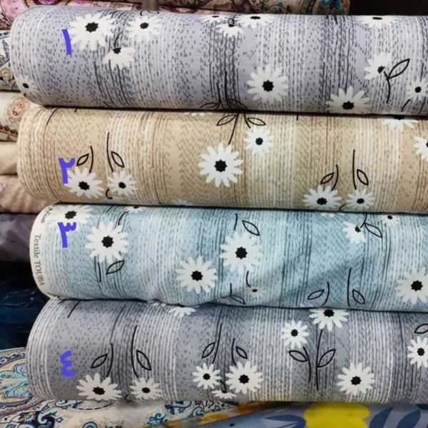 پارچه ملحفه طرح کتایون عرض 2 متر