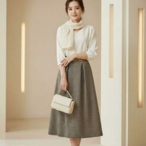 دامن پیردوپل اسپاکو با کبربند