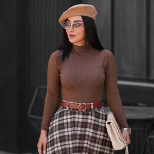 قیمت ارزان دامن پشمی آوین