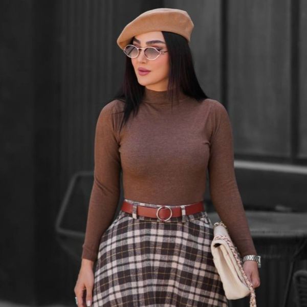 دامن پشمی آوین