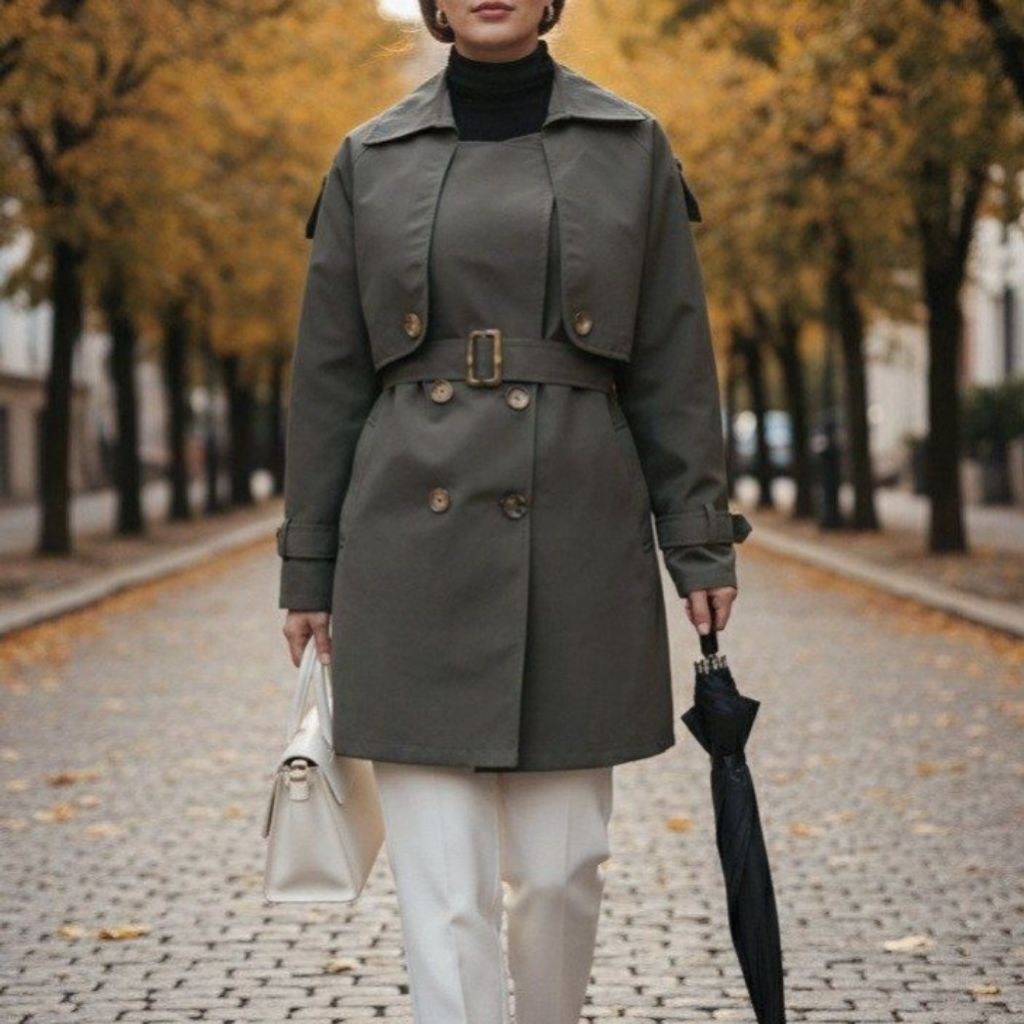 خرید اینترنتی ترنج کت ممبران استرکشی شده