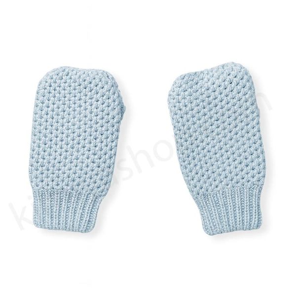 دستپوش زنانه لمه آبی آسمانی لطیف، درخشان و خاص برای استایل‌های زمستانی