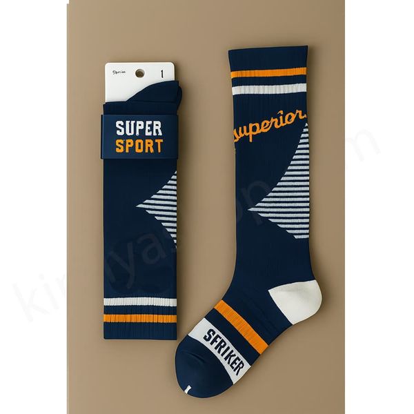 جوراب ورزشی اسپرت تا زیر زانو طرح سوپر اسپرت بسیار اعلا