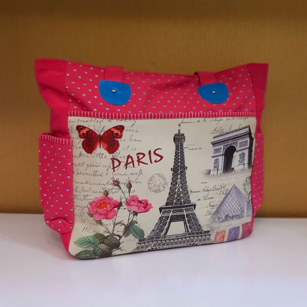 خرید اینترنتی کیف فانتزی طرح Paris
