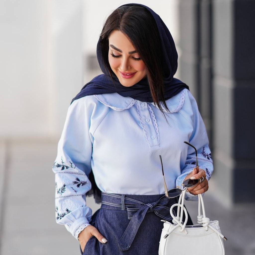 قیمت ارزان شومیز و دامن پریسا